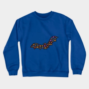 Halloween Flying Bat & Halloween Gang Crewneck Sweatshirt